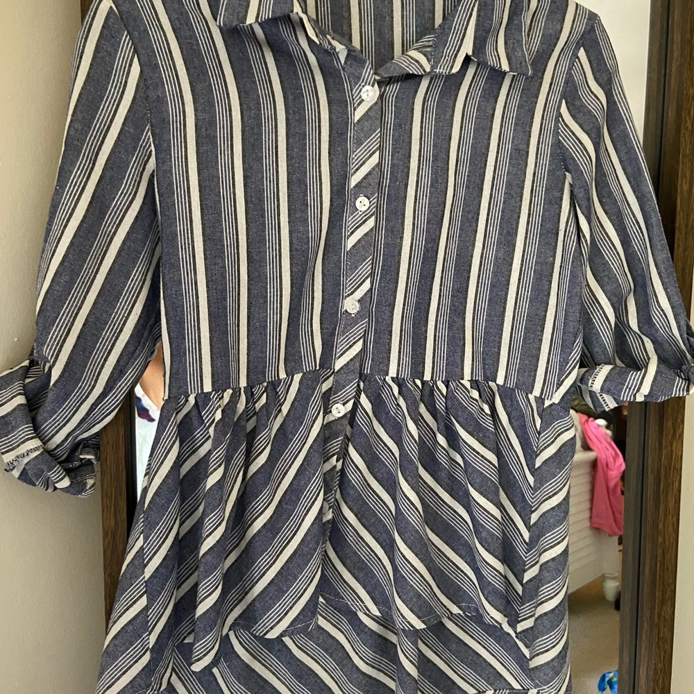 Love Notes striped shirt